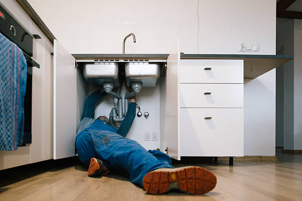Professional Drain Cleaning technician working in Ripon, WI